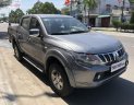 Mitsubishi Triton 2015 - Bán Mitsubishi Triton năm sản xuất 2015, màu bạc, xe nhập số tự động