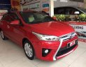 Toyota Yaris 2017 - Cần bán Toyota Yaris năm sản xuất 2017, màu đỏ, giá chỉ 670 triệu