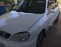 Daewoo Lanos 2001 - Cần bán lại xe Daewoo Lanos đời 2001, màu trắng, giá 86tr