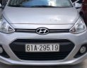 Hyundai Grand i10 AT 2016 - Cần bán xe Hyundai Grand i10 AT sản xuất năm 2016, màu bạc, xe nhập, giá chỉ 378 triệu