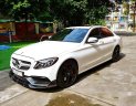 Mercedes-Benz C class C300 AMG 2015 - Mercedes C300 AMG 2016, phiên bản độ full body C63, màu trắng