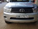 Toyota Fortuner 2.5G 2009 - Cần bán gấp Toyota Fortuner 2.5G đời 2009, màu bạc số sàn