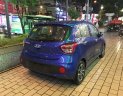 Hyundai Grand i10 1.2 MT 2018 - Bán Hyundai I10 1.2 MT full option màu xanh xe giao ngay, hỗ trợ vay trả góp, Hotline 0903175312