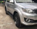 Toyota Fortuner AT 2015 - Bán Toyota Fortuner AT sản xuất 2015, màu bạc như mới