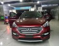 Hyundai Santa Fe 2.4AT 2018 - Bán Hyundai Santa Fe 2.4AT đặc biệt 2018, máy xăng, màu đỏ, giao ngay