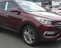 Hyundai Santa Fe 2.4AT 2018 - Bán Hyundai Santa Fe 2.4AT đặc biệt 2018, máy xăng, màu đỏ, giao ngay