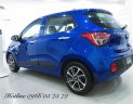 Hyundai Grand i10 2018 - Xe Hyundai Grand i10 số sàn, bản đủ, màu xanh siêu hot - xe giao ngay