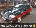 Mercedes-Benz C class C200 2002 - Chính chủ bán Mercedes C200 2002, màu đen