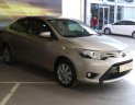 Toyota Vios G 1.5AT 2017 - Cần bán Toyota Vios G 1.5AT sản xuất năm 2017, màu vàng cát
