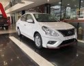 Nissan Sunny XV- Q 2018 - Cần bán xe Nissan Sunny XV- Q đời 2018, màu trắng giá tốt nhất khu vực Việt Nam. LH 0949125868