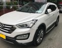 Hyundai Santa Fe 2.2L 4WD 2015 - Cần bán Hyundai Santa Fe 2.2L 4WD 2015, màu trắng chính chủ giá cạnh tranh