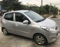 Hyundai i10 2012 - Cần bán gấp Hyundai i10 sản xuất năm 2012, màu bạc, nhập khẩu nguyên chiếc xe gia đình, 217tr