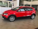 Volkswagen Polo  Cross  2018 - [Xe Đức] xe nhập, đỏ quyền lực, động cơ 1.6 tiết kiệm xăng 4L/100km. Trả trước 200 tr, lãi 4.99%, tặng tiền mặt