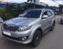 Toyota Fortuner 2.7V 4X2 AT 2016 - Cần bán Toyota Fortuner 2.7V 4X2 AT sản xuất 2016, màu bạc số tự động