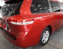 Toyota Sienna    2011 - Cần bán lại xe Toyota Sienna năm sản xuất 2011, màu đỏ, nhập khẩu Mỹ