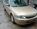 Ford Laser Delu 1.6 MT 2001 - Cần bán Ford Laser Delu 1.6 MT sản xuất 2001, màu ghi vàng, giá tốt