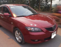 Mazda 3 2004 - Bán Mazda 3, số tự động đời 2004, màu đỏ