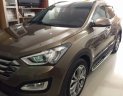 Hyundai Santa Fe   2015 - Bán Hyundai Santa Fe 2015, màu nâu chính chủ, giá tốt