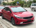 Kia Cerato 1.6 AT 2018 - Bán Kia Cerato 1.6AT sản xuất 2018 màu đỏ /kem, biển Hà Nội, tên tư nhân 1 chủ