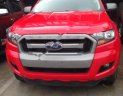 Ford Ranger XLS 2.2L 4x2 AT 2016 - Bán Ford Ranger, sản xuất 2016, số tự động, máy dầu, màu đỏ, nội thất màu đen, odo 30000 km