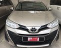 Toyota Vios 2019 - Bán xe Vios E 2019, nâu vàng, chạy 153 km, như mới, LH Hiền Toyota giá tốt