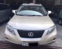 Lexus RX 350 2010 - Bán Lexus RX 350 máy xăng, số tự động, 2 cầu, màu vàng cát, sản xuất 2010, đăng ký 2011, nhập khẩu