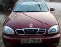 Daewoo Lanos 2001 - Cần bán xe Daewoo Lanos đời 2001, màu đỏ