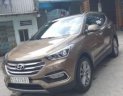 Hyundai Santa Fe   2017 - Cần bán xe Hyundai Santa Fe đời 2017, màu nâu