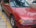 Honda Accord   1991 - Cần bán gấp Honda Accord sản xuất 1991, màu đỏ, đồng sơn máy móc tốt