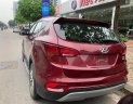 Hyundai Santa Fe 2017 - Cần bán xe Hyundai Santa Fe máy dầu 2017, màu đỏ, xe nhập