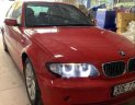 BMW 3 Series  318i   2004 - Bán BMW 318i đời 2004, màu đỏ, nhập khẩu  