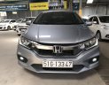 Honda City TOP 1.5CVT 2018 - Bán Honda City TOP 1.5AT màu bạc, số tự động sản xuất 2018, biển Sài Gòn xe đẹp