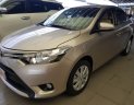 Toyota Vios 1.5E 2017 - Bán Toyota Vios 1.5E đời 2017, màu vàng cát