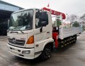 Hino FC 9JLTC 2019 - Cần bán xe tải cẩu Hino FC 9JLTC 2019, màu trắng