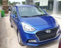 Hyundai Grand i10 1.2 AT 2019 - Bán Hyundai Grand i10 1.2 AT đời 2019, màu xanh lam, giá chỉ 415 triệu - Xe có sẵn giao ngay