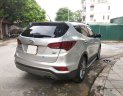 Hyundai Santa Fe 2.2 4WD 2017 - Cần bán xe Hyundai Santa Fe 2.2 4WD 2017, màu bạc chính chủ