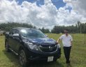 Mazda BT 50   2017 - Bán Mazda BT 50 đời 2017, màu xanh lam, xe nhập, giá 520tr