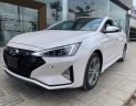 Hyundai Elantra 1.6 turbo 2019 - Bán Hyundai Elantra Sport 1.6 turbo năm 2019, màu trắng