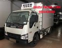 Isuzu QKR 2022 - Isuzu thùng đông lạnh, KM máy lạnh, 12 phiếu bảo dưỡng, radio MP3