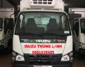 Isuzu QKR 2022 - Isuzu thùng đông lạnh, KM máy lạnh, 12 phiếu bảo dưỡng, radio MP3