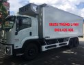 Isuzu QKR 2022 - Isuzu thùng đông lạnh, KM máy lạnh, 12 phiếu bảo dưỡng, radio MP3