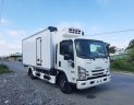 Isuzu QKR 2022 - Isuzu thùng đông lạnh, KM máy lạnh, 12 phiếu bảo dưỡng, radio MP3