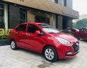 Hyundai Grand i10 1.2 AT   2019 - Bán Hyundai 1.2 AT sedan 2019, màu đỏ sẵn xe giao ngay, hỗ trợ trả góp lên đến 80%, chỉ 100tr nhận xe