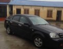 Daewoo Lacetti   2008 - Cần bán Daewoo Lacetti EX 1.6 MT năm sản xuất 2008, màu đen, số sàn 