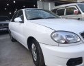 Daewoo Lanos MT 2001 - Cần bán xe Daewoo Lanos MT năm sản xuất 2001, màu trắng, nhập khẩu 
