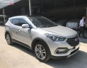 Hyundai Santa Fe 2017 - Bán xe Hyundai Santa Fe sản xuất 2017, màu bạc xe nguyên bản