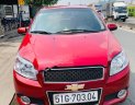 Chevrolet Aveo 2018 - Bán Chevrolet Aveo năm 2018, màu đỏ mới chạy 9.700km, 370 triệu