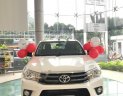 Toyota Hilux   2019 - Bán Toyota Hilux 2.4E 4x2 MT sản xuất năm 2019, màu trắng, nhập khẩu 