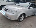 Daewoo Lacetti   2010 - Bán ô tô Daewoo Lacetti sản xuất năm 2010, màu bạc xe gia đình, giá tốt