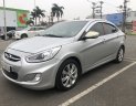 Hyundai Accent 2014 - Cần bán xe Hyundai Accent bản số sàn sản xuất năm 2014, màu bạc